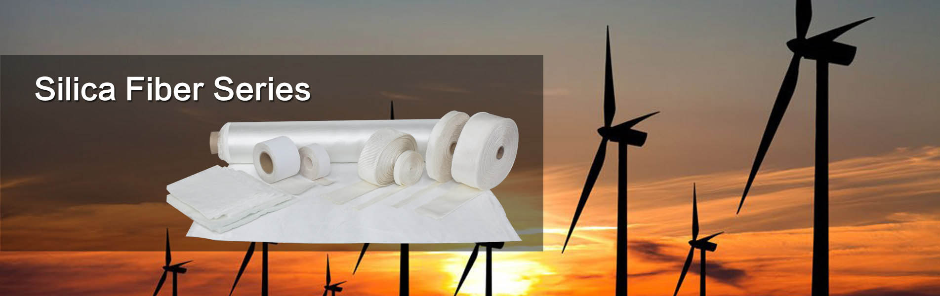 Silica fiber series products